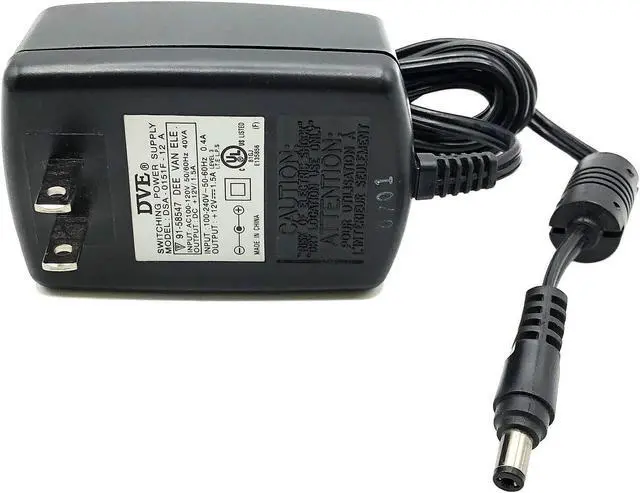 Alt view image 5 of 6 - NEW Genuine DVE DSA-0151F-12 A AC Adapter 12V 1.5A 18W Switching Power Supply