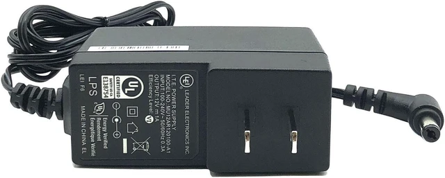 Alt view image 6 of 6 - NEW Original LEI AC Adapter MU12AR120100-A1 12V 1A Wall Charger MU12-G120100-A1