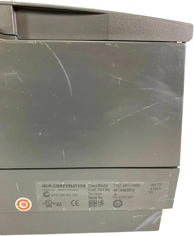 Alt view image 4 of 7 - Intermec EasyCoder PC41 Thermal Barcode Printer PC41A000000 with AC Adapter