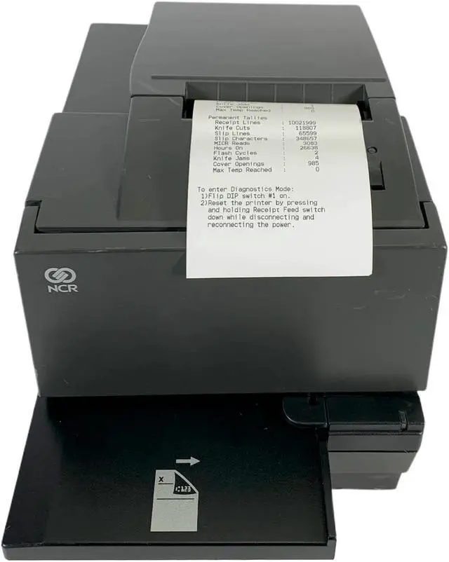 Alt view image 7 of 7 - Intermec EasyCoder PC41 Thermal Barcode Printer PC41A000000 with AC Adapter