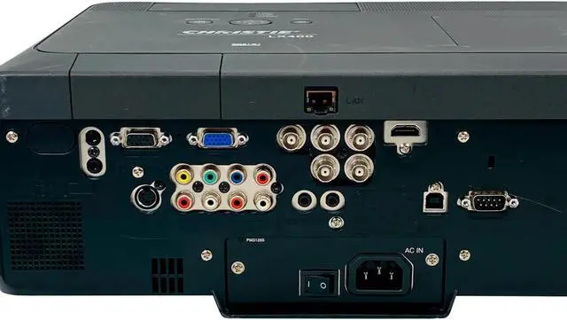 Alt view image 2 of 7 - Christie LX400 3LCD Projector 4000 ANSI Lumens FullHD Office HDMI w/Accessories