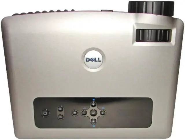 Alt view image 3 of 4 - Dell 5100MP DLP Projector 3300 ANSI HD 1080i HDMI Conference Room w/Accessories