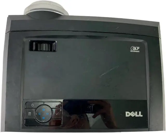 Alt view image 4 of 5 - Dell S300 DLP Short-Throw Projector for Home Theater Games 2200 ANSI HD 3D HDMI w/Remote