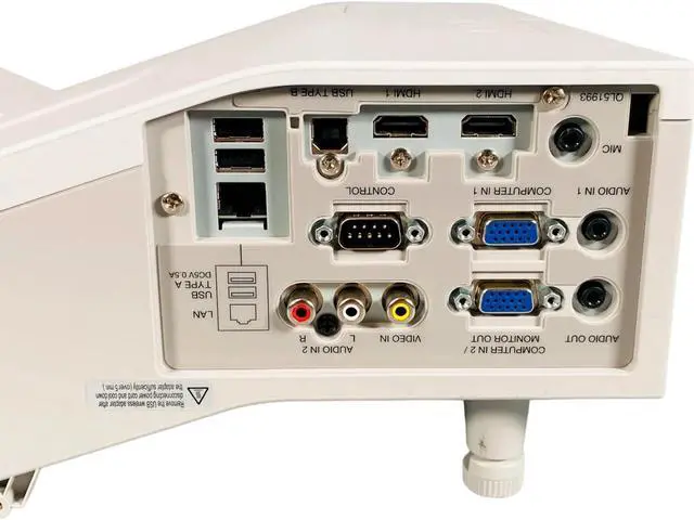 Alt view image 3 of 7 - Hitachi CP-AW3005 3LCD Projector Ultra Short Throw 3300 ANSI 1080p HDMI w/Bundle