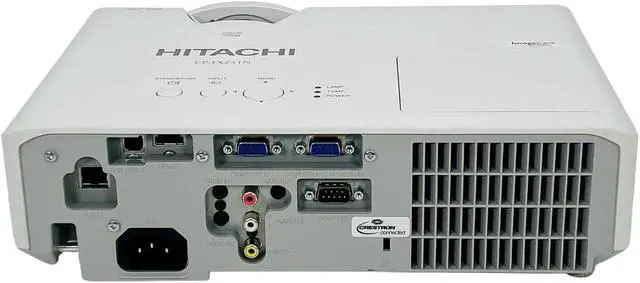 Alt view image 2 of 7 - Hitachi CP-EX251N 3LCD Projector 2700 Lumens Home Theater 1080p HDMI w/Bundle