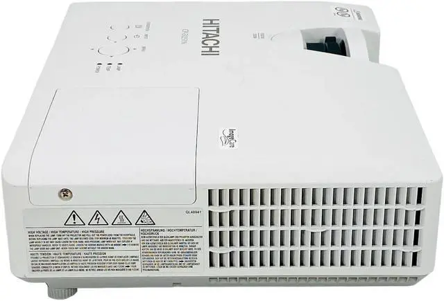 Alt view image 4 of 7 - Hitachi CP-EX251N 3LCD Projector 2700 Lumens Home Theater 1080p HDMI w/Bundle