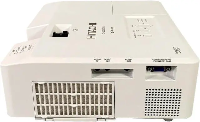 Alt view image 3 of 7 - HITACHI CP-EX3051WN 3LCD Projector Professional 3300 ANSI HD 1080p w/Accessories
