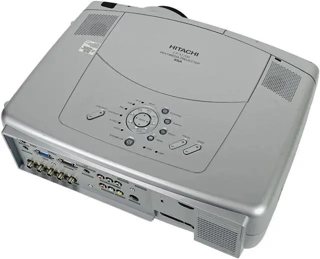 Alt view image 6 of 6 - Hitachi CP-X1200 3LCD Projector 3500 ANSI Office VGA LAN w/Bundle