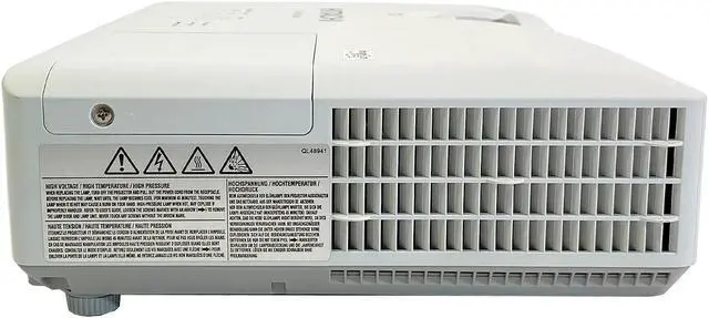 Alt view image 4 of 7 - Hitachi CP-WX3530WN 3LCD Projector 3700 ANSI HD 1080p HDMI LAN w/Accessories