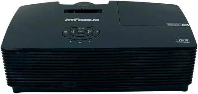 Alt view image 6 of 7 - InFocus IN112v DLP Projector Portable 3500 ANSI Full HD 3D 1080p HDMI w/Bundle