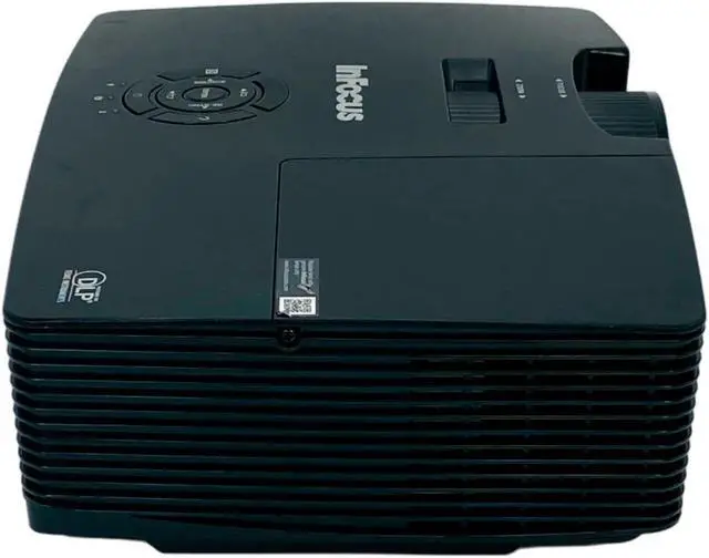 Alt view image 5 of 7 - InFocus IN112v DLP Projector Portable 3500 ANSI Full HD 3D 1080p HDMI w/Bundle