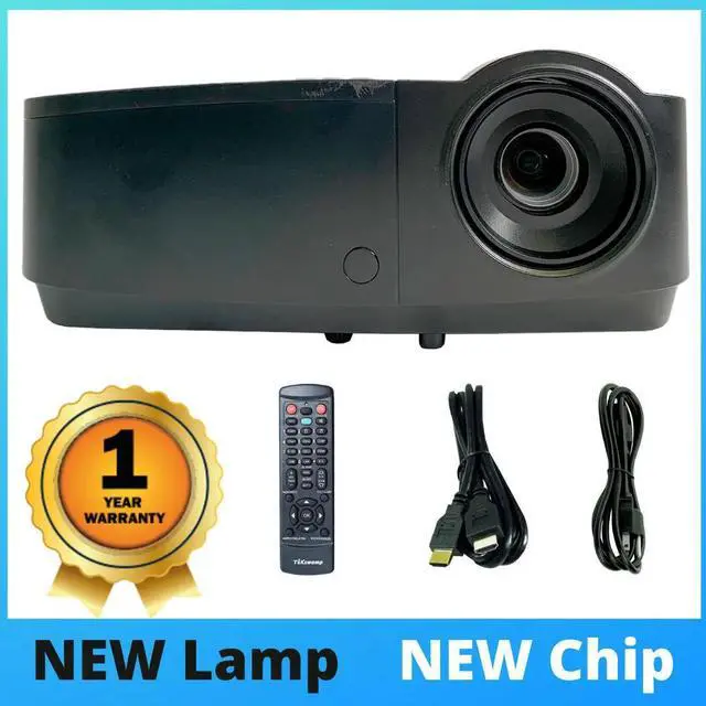 Main image of NEW LAMP - NEW CHIP InFocus IN124a DLP Projector 3500 ANSI 3D HD 1080P HDMI