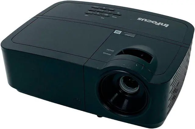 Alt view image 2 of 7 - InFocus IN2124 DLP Projector 3200 ANSI Home Theater Full HD 1080p HDMI w/Bundle