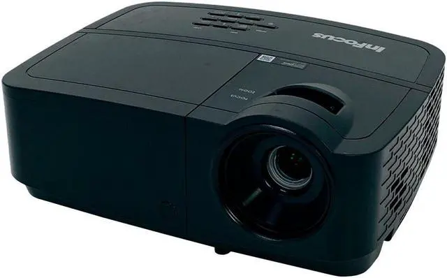 Alt view image 2 of 7 - InFocus IN2124x DLP Projector 4200 ANSI Home Theater Full HD 3D HDMI w/Bundle