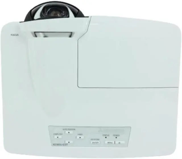 Alt view image 3 of 3 - Mitsubishi XD360U-EST DLP Projector Short-Throw 3D 2500 Lumens HD 1080p Bundle