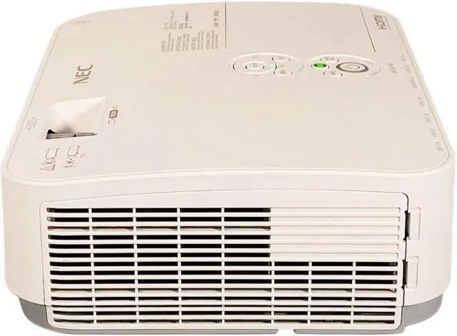 Alt view image 2 of 7 - NEC NP-ME301W 3LCD Projector Portable 3000 Lumens Office HD HDMI w/Bundle