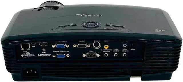 Alt view image 3 of 7 - Optoma TX615-3D DLP Projector Home Theater PC 3D Ready 1080p HDMI w/Bundle