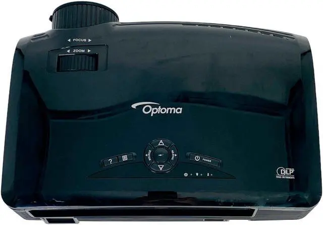 Alt view image 6 of 7 - Optoma TX615-3D DLP Projector Home Theater PC 3D Ready 1080p HDMI w/Bundle