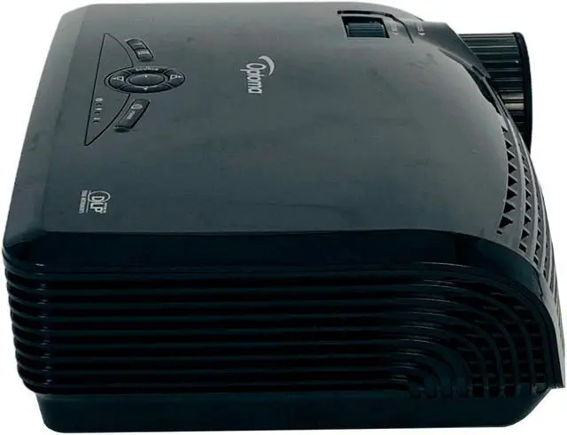 Alt view image 4 of 7 - Optoma TX615-3D DLP Projector Home Theater PC 3D Ready 1080p HDMI w/Bundle