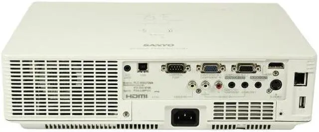 Alt view image 2 of 6 - Sanyo PLC-WXU700A 3LCD Projector Professional 3800 ANSI 1080p Wireless w/Bundle