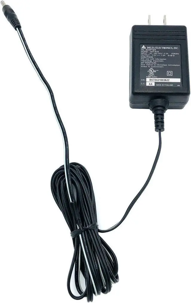 Main image of NEW Original Delta AC Power Adapter ADP-9CB 9W Laptop Charger w/PC OEM