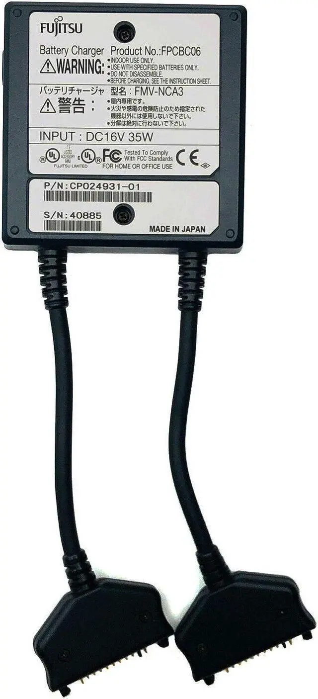 Main image of Genuine Fujitsu FPCBC06 Battery Charger CP024931-01 16V 35W w/Cord