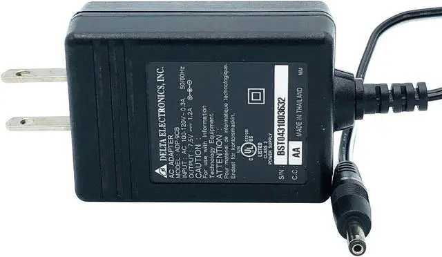 Alt view image 2 of 5 - NEW Original Delta AC Power Adapter ADP-9CB 9W Laptop Charger w/PC OEM