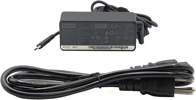 Main image of NEW Original Lenovo Power Adapter 45W for Lenovo ThinkPad E14 Gen 2 Laptop w/PC
