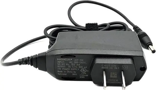Alt view image 5 of 6 - Genuine Nokia ACP-12U Wall Power Supply Charger for 6030 6061 6062 Cell Phones