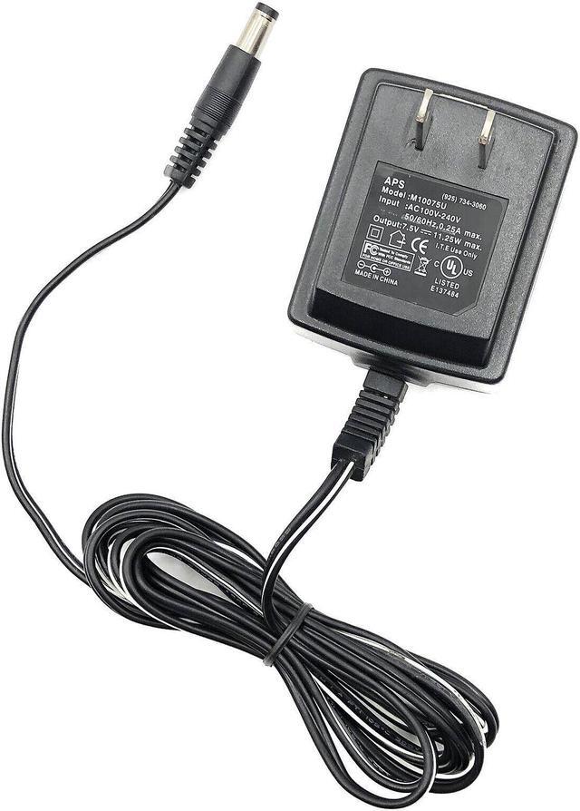 Main image of APS M10075U Wall Power Supply AC/DC Adapter 7.5V 1.5A OEM Genuine