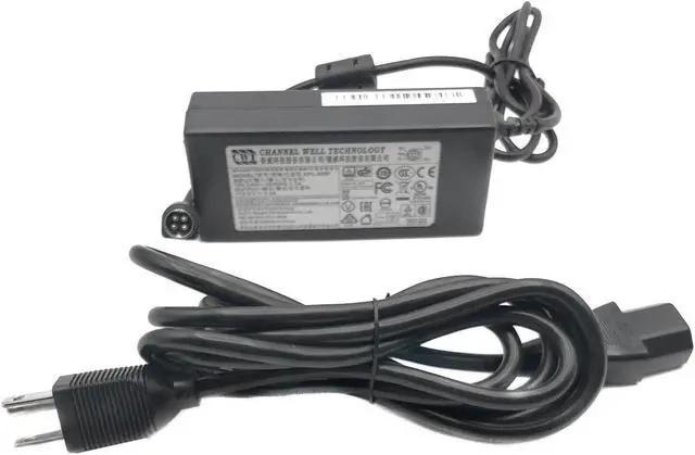 Alt view image 5 of 6 - CWT KPL-060F AC/DC Power Supply Adapter 12V 5A 60W OEM 4Pin w/PCord  Genuine