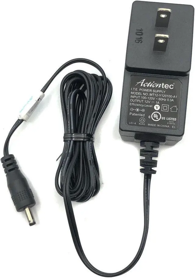 Main image of Actiontec AC Adapter MT12-Y120100-A1  12V for GT784WNV GT784WN-01 GT724-WG DSL Modem OEM  Genuine