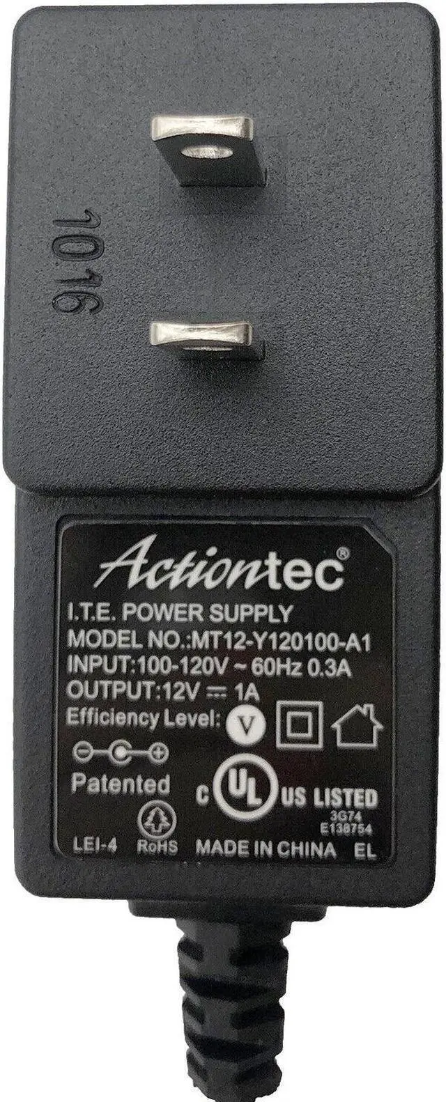 Alt view image 5 of 5 - Actiontec AC Adapter MT12-Y120100-A1  12V for GT784WNV GT784WN-01 GT724-WG DSL Modem OEM  Genuine
