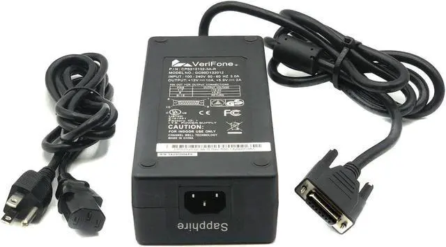 Main image of VeriFone Sapphire POS Power Supply CPS212132-3A-R GC99D132012 w/Cord  Genuine