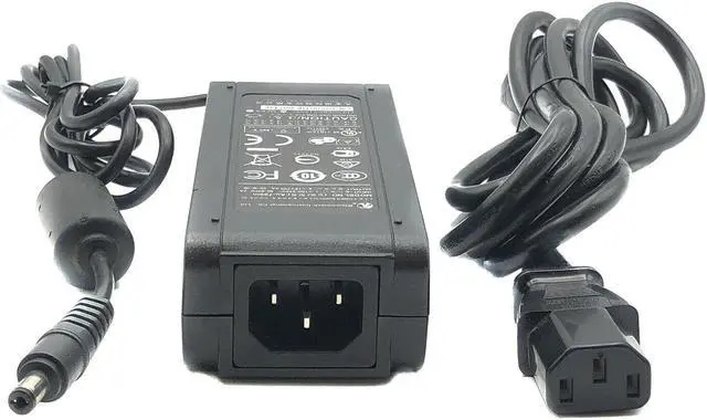 Alt view image 4 of 5 - Elementech Au-799In AC Adapter Power Supply 12V 4A 5.5 mm Tip w/PC Original