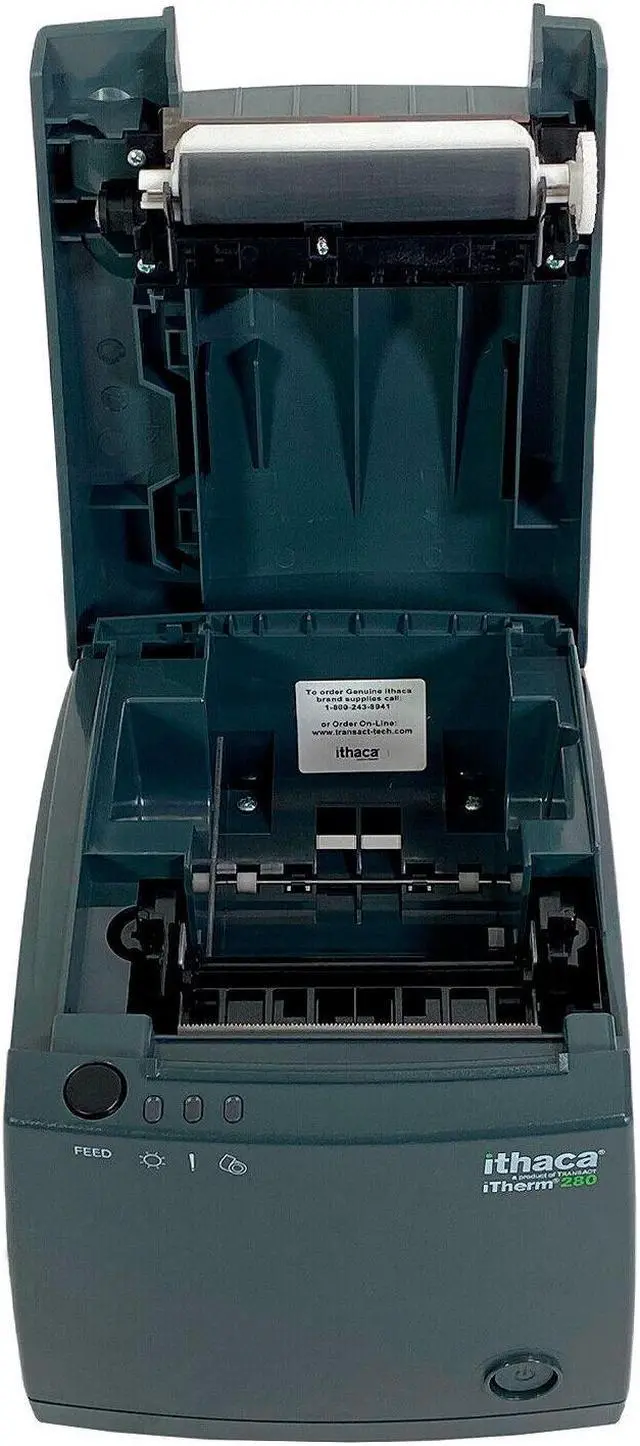 Alt view image 2 of 7 - TransAct Ithaca iTherm 280 Thermal POS Receipt Printer USB Autocutter 280-USB-DG