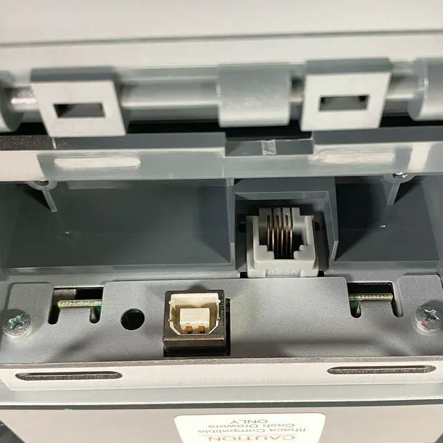 Alt view image 4 of 7 - TransAct Ithaca iTherm 280 Thermal POS Receipt Printer USB Autocutter 280-USB-DG