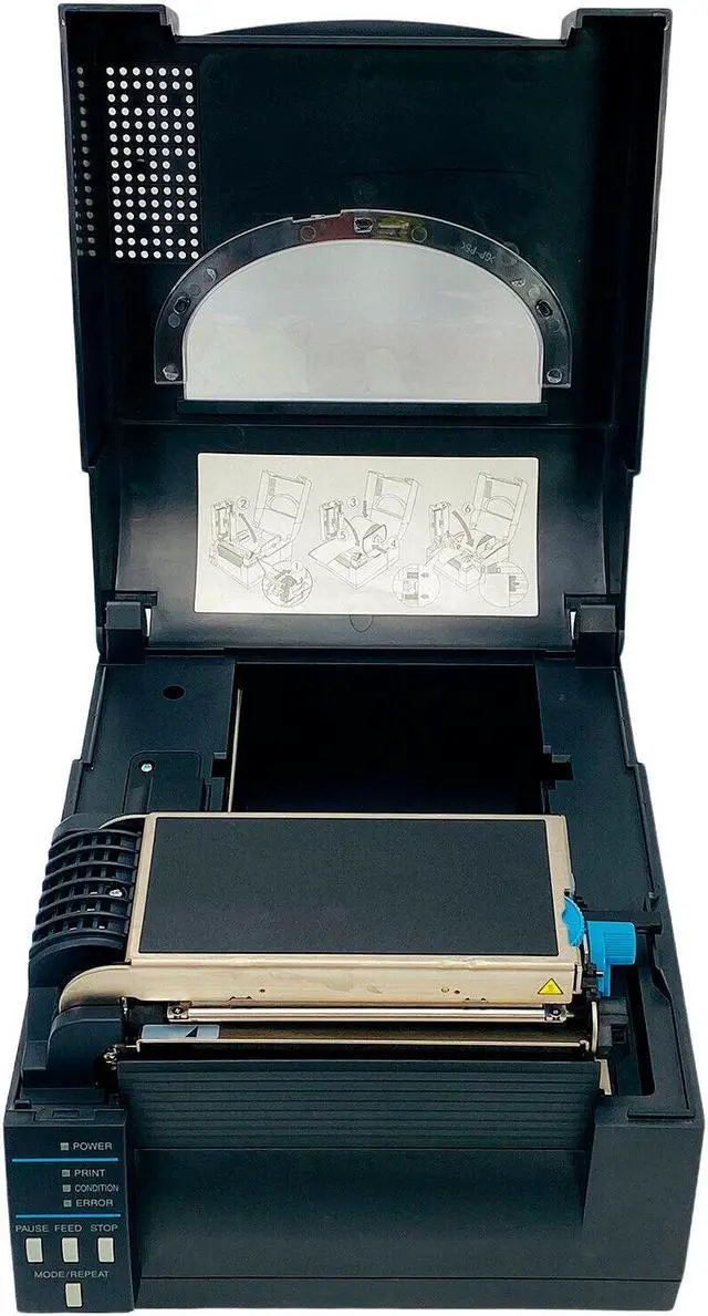 Alt view image 2 of 7 - Citizen CL-S521 Industrial Direct Thermal Label Printer USB Ethernet Serial