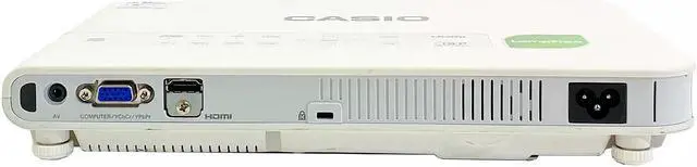 Alt view image 2 of 7 - Casio  XJ-A142 Laser/LED Hybrid DLP Projector for Multipurpose Use 2500 Lumens HDMI VGA with Accessories Bundle