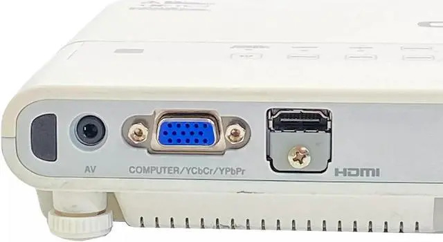 Alt view image 4 of 7 - Casio  XJ-A142 Laser/LED Hybrid DLP Projector for Multipurpose Use 2500 Lumens HDMI VGA with Accessories Bundle