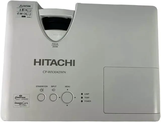 Alt view image 5 of 6 - HITACHI CP-WX3042WN 3LCD Projector Conference Room 3000 ANSI HDMI 1080p  with Accessories Bundle