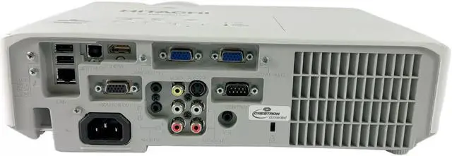 Alt view image 2 of 6 - HITACHI CP-WX3042WN 3LCD Projector Conference Room 3000 ANSI HDMI 1080p  with Accessories Bundle