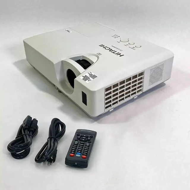 Main image of Hitachi CP-X3030WN 3LCD Projector 3200 ANSI Professional 1080p HDMI with Accessories Bundle