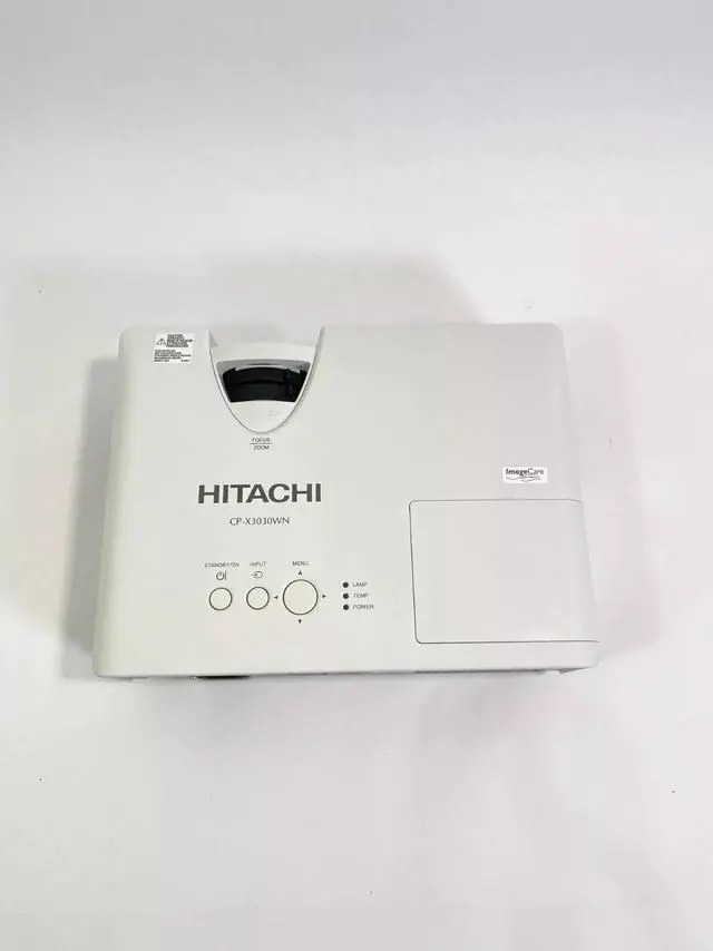 Alt view image 7 of 7 - Hitachi CP-X3030WN 3LCD Projector 3200 ANSI Professional 1080p HDMI with Accessories Bundle