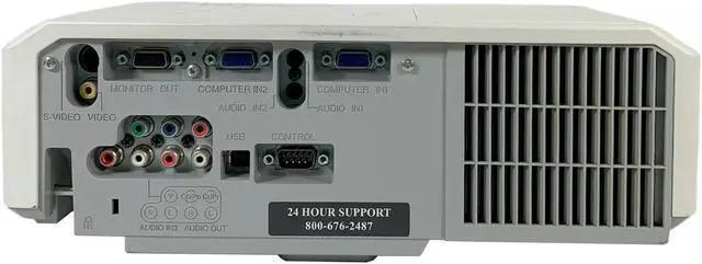 Alt view image 2 of 6 - Hitachi CP-X3010Z 3LCD Projector Cinema 3000 Lumens 1080p HDMI-adapter with Accessories Bundle