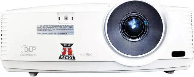 Main image of Mitsubishi XD550U DLP Projector Refurbished 3000 Lumens HDMI 1080p with Accessories Bundle