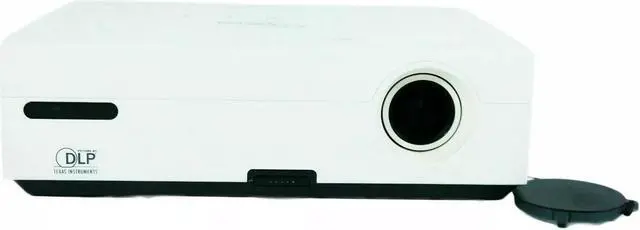 Alt view image 2 of 4 - Optoma EX530 DLP Projector 2600 ANSI HDMI-adapter HD 1080i with Accessories Bundle
