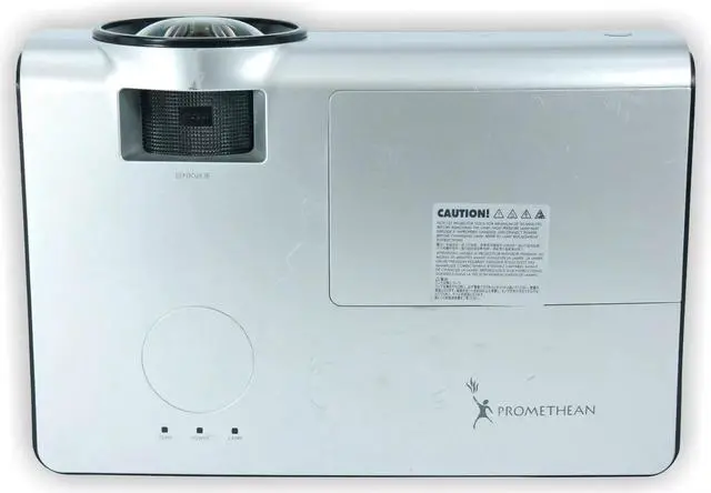 Alt view image 5 of 6 - Promethean PRM-35 DLP Projector Short Throw LAN USB HD HDMI 1080i with Accessories Bundle