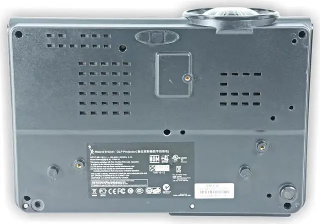 Alt view image 6 of 6 - Promethean PRM-35 DLP Projector Short Throw LAN USB HD HDMI 1080i with Accessories Bundle