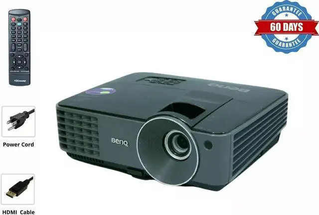 Main image of BenQ MX520 DLP Projector 3000 ANSI Gaming HD HDMI 1080p with Accessories Bundle